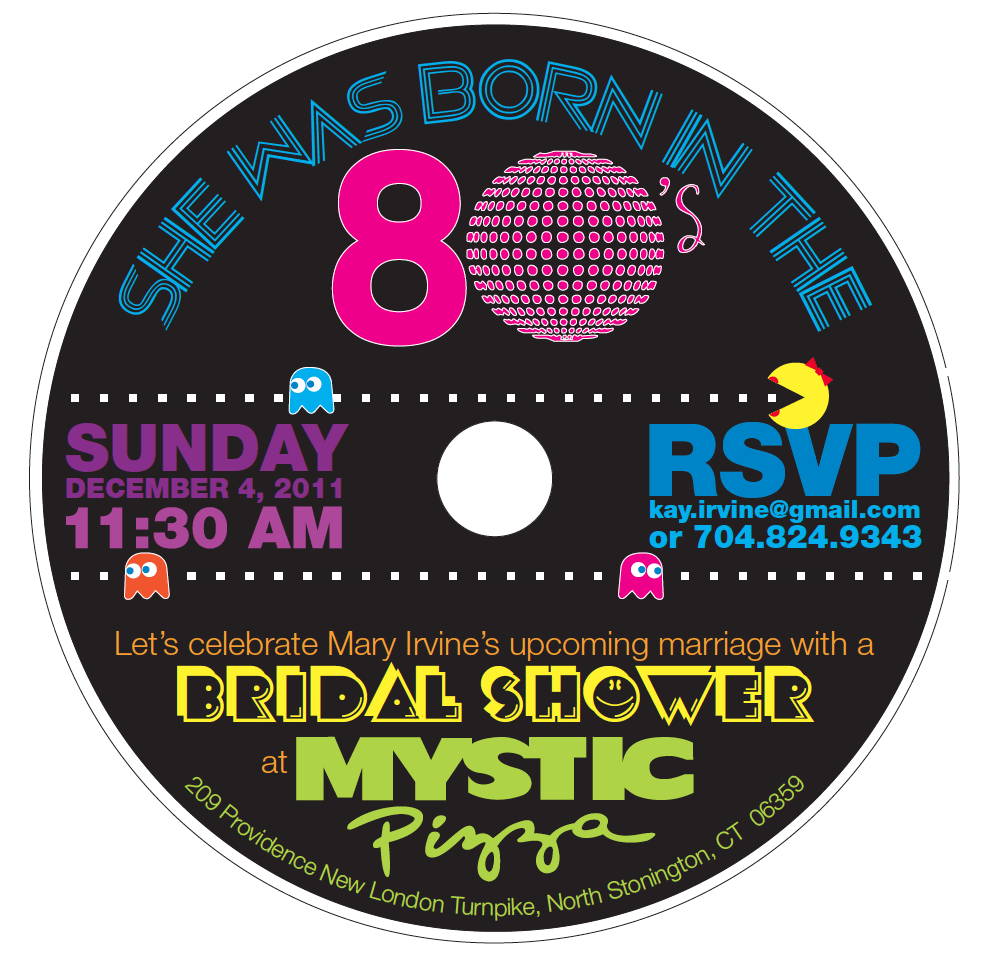 Doc    80s Party Invitation Ideas â Adorable 80s Party Invite Idea